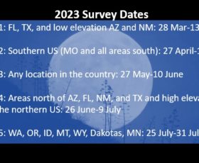 2023 Survey Dates