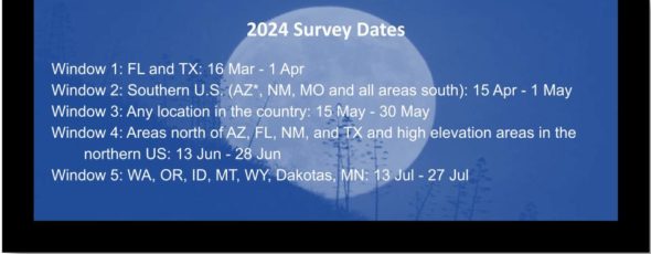 2024 Survey Dates